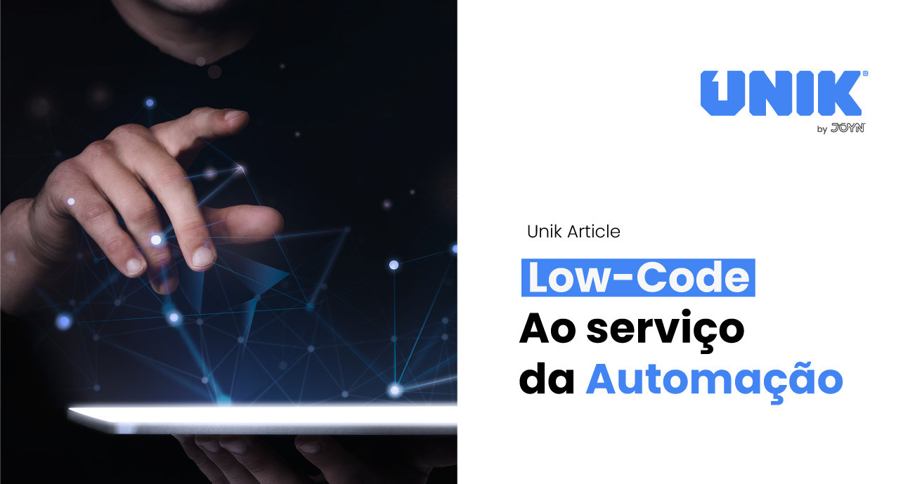 Low-code AO SERVIÇO DA AUTOMAÇÃO