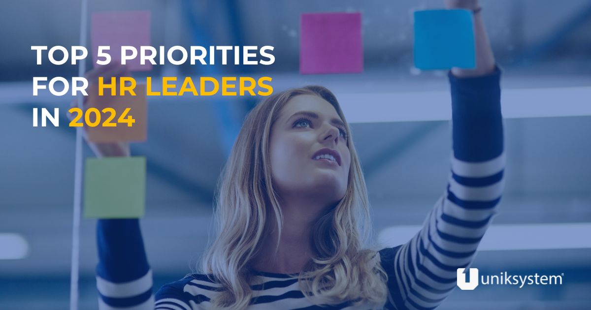 Top 5 Priorities for HR 2024