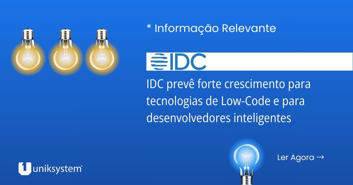 IDC Previsoes Low-Code